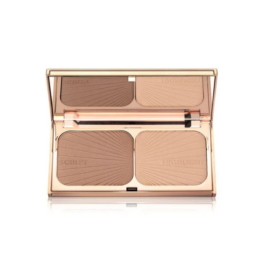 Палетка для контурингу обличчя  Filmstar Bronze & Glow Face Sculpt & Highlight, Light To Medium, Charlotte Tilbury