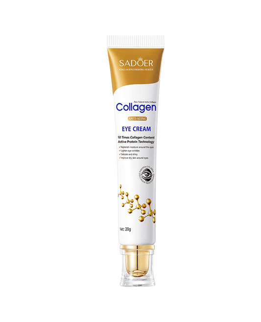 Крем навколо очей з колагеном Sadoer Collagen Anti-aging Eye Cream